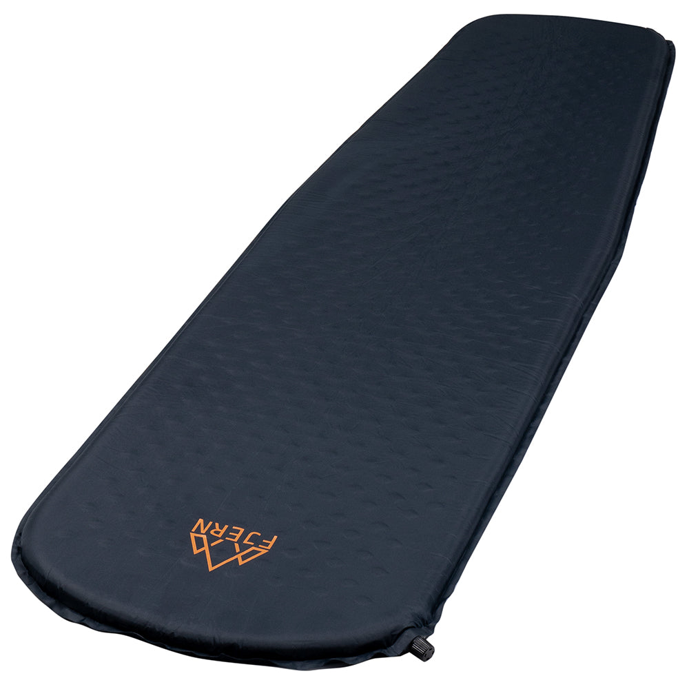 Fjern - Stotte Inflatable Insulated Camping Mat (Storm Grey) | Conquer the cold with the Stotte Self-Inflating Mat