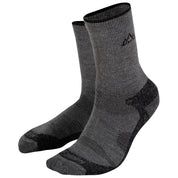 Fjern - Tarn Hiking Socks (3 Pack - Grey/Black) | Step into the outdoors with our Pack of 3 Merino Blend Socks, designed for all-weather comfort