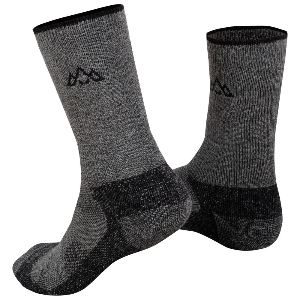 Tarn Hiking Socks (3 Pack - Grey/Black)