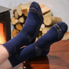 Fjern - Tarn Hiking Socks (3 Pack - Navy/Grey) | Step into the outdoors with our Pack of 3 Merino Blend Socks, designed for all-weather comfort