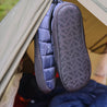 Fjern - Tøffelhelt Tent Slippers (Navy) | Relax in our eco-conscious Tent Slippers, perfect for post-hike comfort