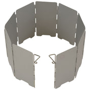 Fjern - Tuuli Stove Windshield (Silver) | Outdoor cooking has never been easier with our sleek, lightweight Aluminium Windshield