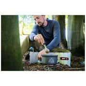 Fjern - Tuuli Stove Windshield (Silver) | Outdoor cooking has never been easier with our sleek, lightweight Aluminium Windshield