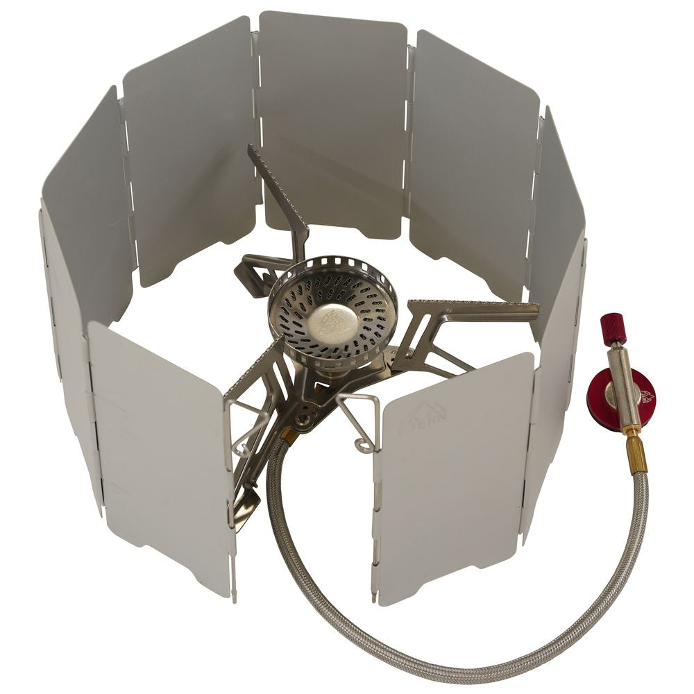 Fjern - Tuuli Stove Windshield (Silver) | Outdoor cooking has never been easier with our sleek, lightweight Aluminium Windshield