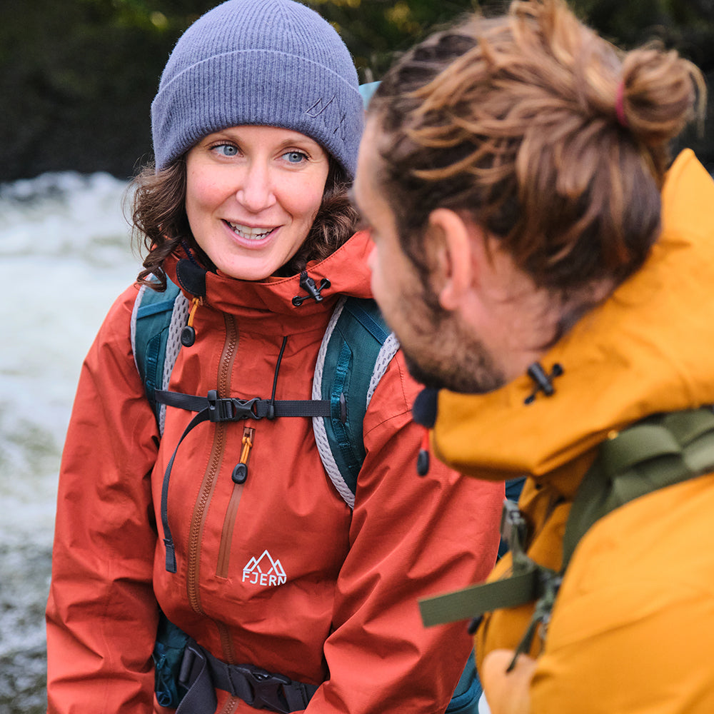 Fjern - Varm Beanie (Melange Storm Grey) | Our 5-gauge Lambswool Beanie is made from 100% fine 20mic Lambswool, perfect for keeping you warm on the trails or in the city