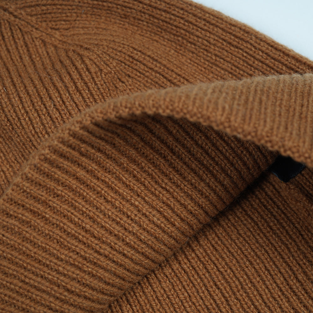 Fjern - Varm Beanie (Mustard) | Our 5-gauge Lambswool Beanie is made from 100% fine 20mic Lambswool, perfect for keeping you warm on the trails or in the city