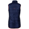 Fjern - Womens Aktiv Down Gilet (Navy/Rust) | Gear up your alpine performance with the Aktiv Gilet, a versatile and lightweight insulated layer that offers core warmth without the bulk