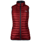 Fjern - Womens Aktiv Down Gilet (Rust/Charcoal) | Gear up your alpine performance with the Aktiv Gilet, a versatile and lightweight insulated layer that offers core warmth without the bulk