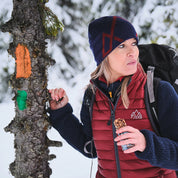 Fjern - Womens Aktiv Down Gilet (Rust/Charcoal) | Gear up your alpine performance with the Aktiv Gilet, a versatile and lightweight insulated layer that offers core warmth without the bulk