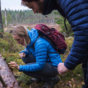 Fjern - Womens Aktiv Down Hooded Jacket (Cobalt/Navy) | Venture further with the Aktiv, a versatile and lightweight insulated layer that offers exceptional warmth in a compact package