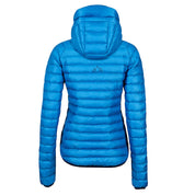 Fjern - Womens Aktiv Down Hooded Jacket (Cobalt/Navy) | Venture further with the Aktiv, a versatile and lightweight insulated layer that offers exceptional warmth in a compact package