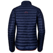 Fjern - Womens Aktiv Down Hoodless Jacket (Navy/Rust) | Venture further with the Aktiv, a versatile and lightweight insulated layer that offers exceptional warmth in a compact package