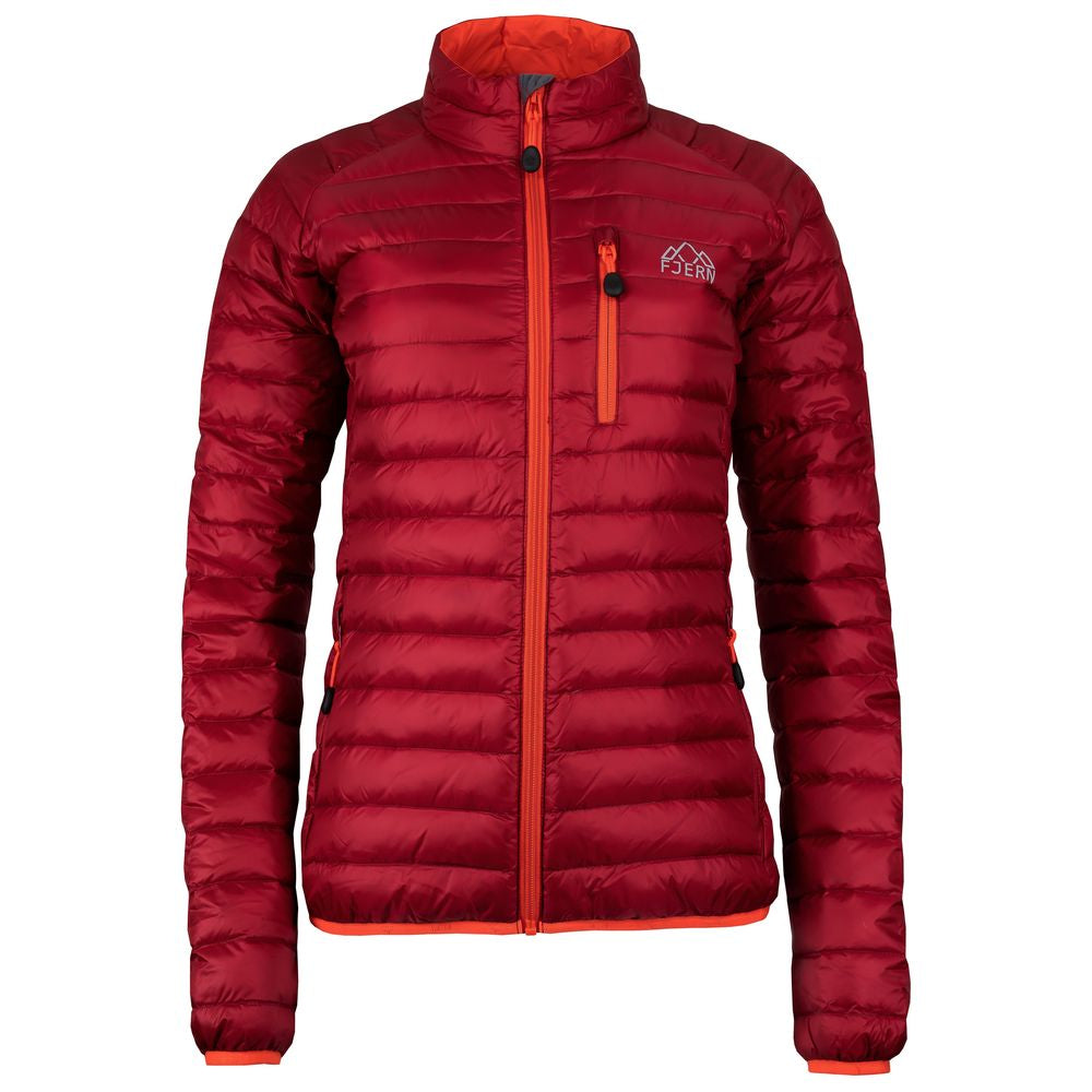 Fjern - Womens Aktiv Down Hoodless Jacket (Raspberry Red/Orange) | Venture further with the Aktiv, a versatile and lightweight insulated layer that offers exceptional warmth in a compact package