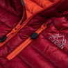 Fjern - Womens Aktiv Down Hoodless Jacket (Raspberry Red/Orange) | Venture further with the Aktiv, a versatile and lightweight insulated layer that offers exceptional warmth in a compact package