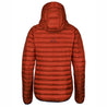 Fjern - Womens Aktiv Down Hooded Jacket (Burnt Orange/Navy) | Venture further with the Aktiv, a versatile and lightweight insulated layer that offers exceptional warmth in a compact package