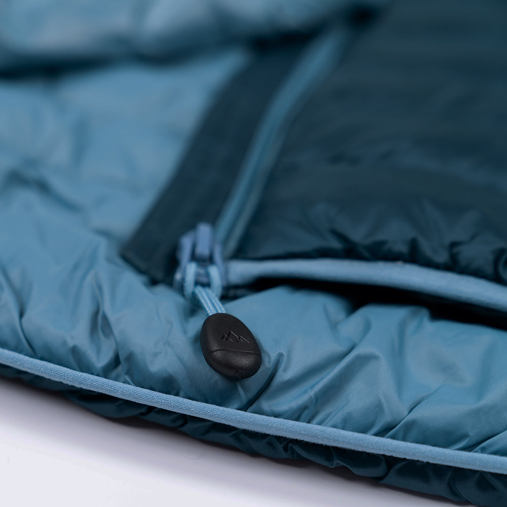 Fjern - Womens Aktiv Down Hoodless Jacket (Petrol/Arctic Blue) | Venture further with the Aktiv, a versatile and lightweight insulated layer that offers exceptional warmth in a compact package