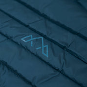 Fjern - Womens Aktiv Down Hoodless Jacket (Petrol/Arctic Blue) | Venture further with the Aktiv, a versatile and lightweight insulated layer that offers exceptional warmth in a compact package