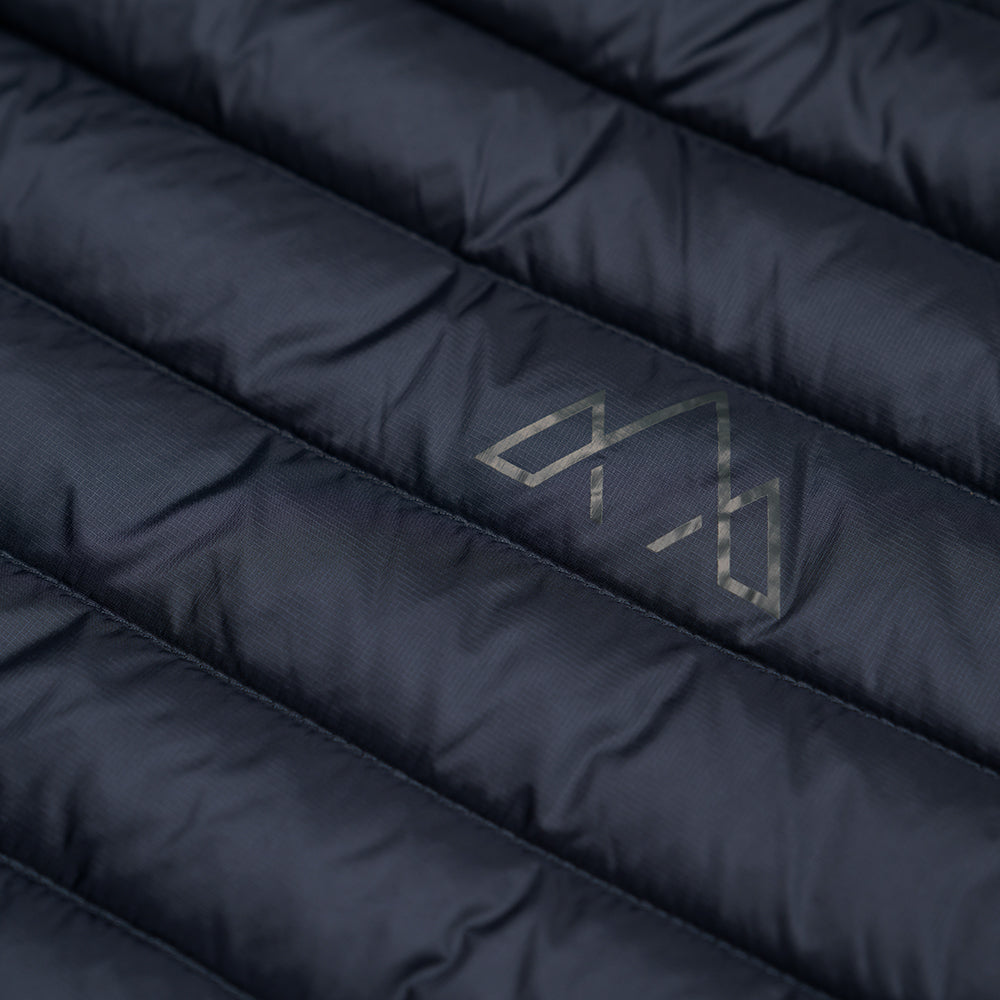 Fjern - Womens Aktiv Down Hoodless Jacket (Storm Grey/Charcoal) | Venture further with the Aktiv, a versatile and lightweight insulated layer that offers exceptional warmth in a compact package