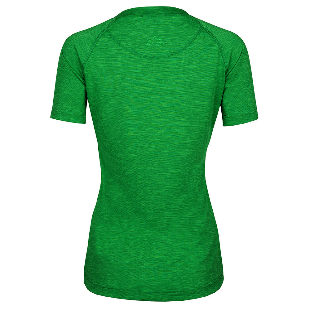 Fjern - Womens Andas Crew (Green) | Find comfort and performance with our lightweight technical short sleeve crew, crafted from innovative S