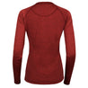 Fjern - Womens Andas Long Sleeve Crew (Rust) | Our lightweight technical long sleeve crew is crafted from S