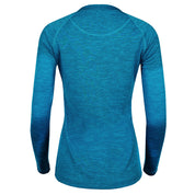 Fjern - Womens Andas Long Sleeve Crew (Teal) | Our lightweight technical long sleeve crew is crafted from S
