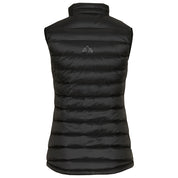 Fjern - Womens Arktis Down Gilet (Black/Charcoal) | Designed to provide core warmth without the weight, this gilet features a clean, sleeveless design for unrestrictive movement during active pursuits