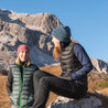 Fjern - Womens Arktis Down Gilet (Pine/Green) | Designed to provide core warmth without the weight, this gilet features a clean, sleeveless design for unrestrictive movement during active pursuits