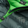 Fjern - Womens Arktis Down Gilet (Pine/Green) | Designed to provide core warmth without the weight, this gilet features a clean, sleeveless design for unrestrictive movement during active pursuits