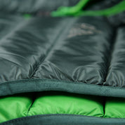 Fjern - Womens Arktis Down Gilet (Pine/Green) | Designed to provide core warmth without the weight, this gilet features a clean, sleeveless design for unrestrictive movement during active pursuits