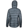 Fjern - Womens Arktis II Down Hooded Jacket (Charcoal/Navy) | The Arktis II is an incredibly versatile insulated layer that stands strong in brutal conditions