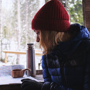 Fjern - Womens Arktis II Down Hooded Jacket (Electric/Navy) | The Arktis II is an incredibly versatile insulated layer that stands strong in brutal conditions