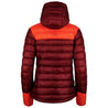 Fjern - Womens Arktis II Down Hooded Jacket (Rust/Orange)