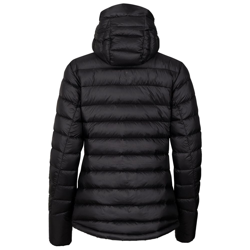 Fjern - Womens Arktis II Down Hooded Jacket (Stealth) | The Arktis II is an incredibly versatile insulated layer that stands strong in brutal conditions