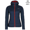 Fjern - Womens Breen Insulated Jacket (Navy/Rust) | The Breen is a fully featured powerhouse designed to conquer the harshest weather conditions