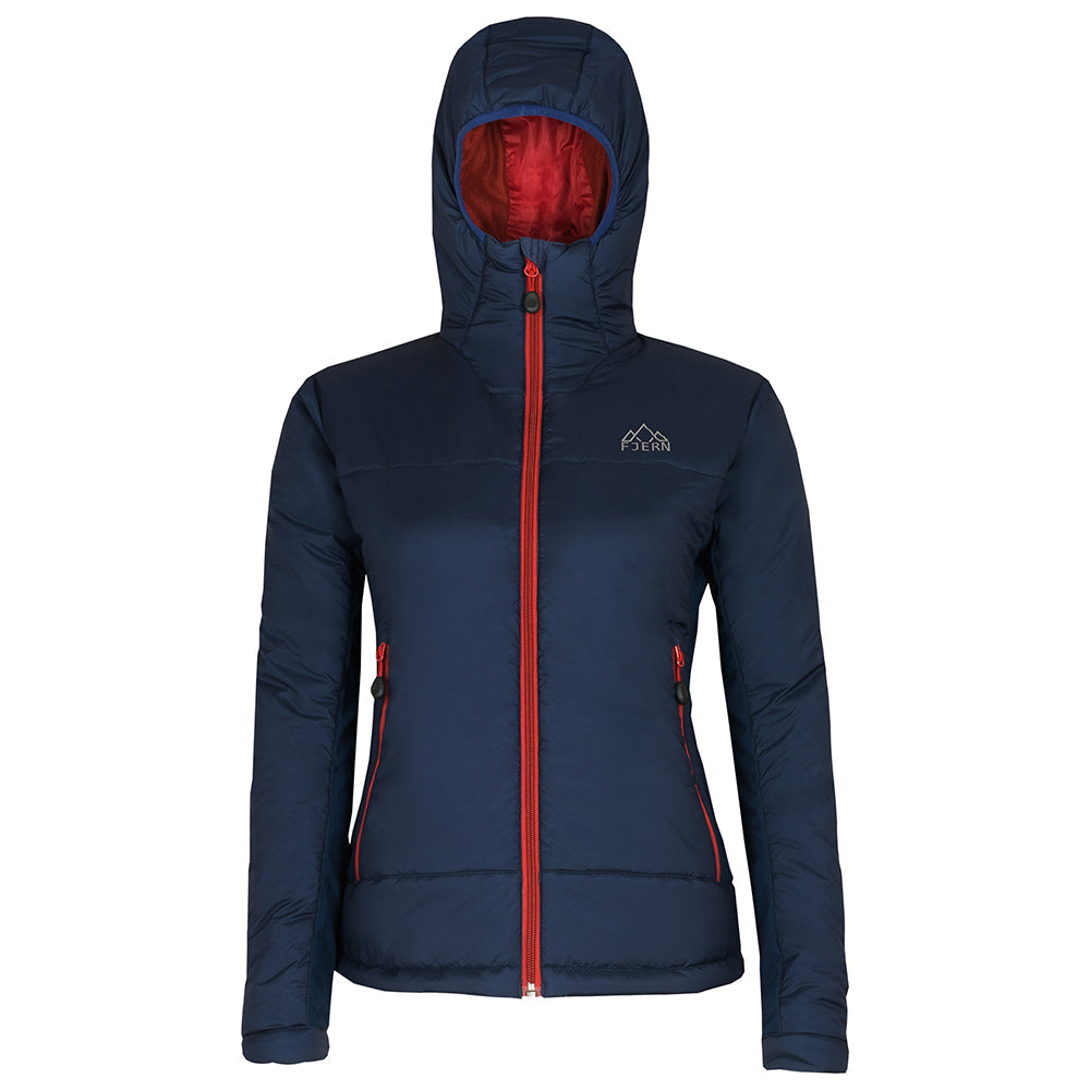 Fjern Womens Breen Insulated Jacket (Navy/Rust)