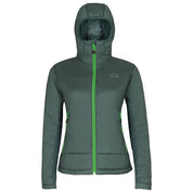 Fjern - Womens Breen Insulated Jacket (Pine/Green) | The Breen is a fully featured powerhouse designed to conquer the harshest weather conditions