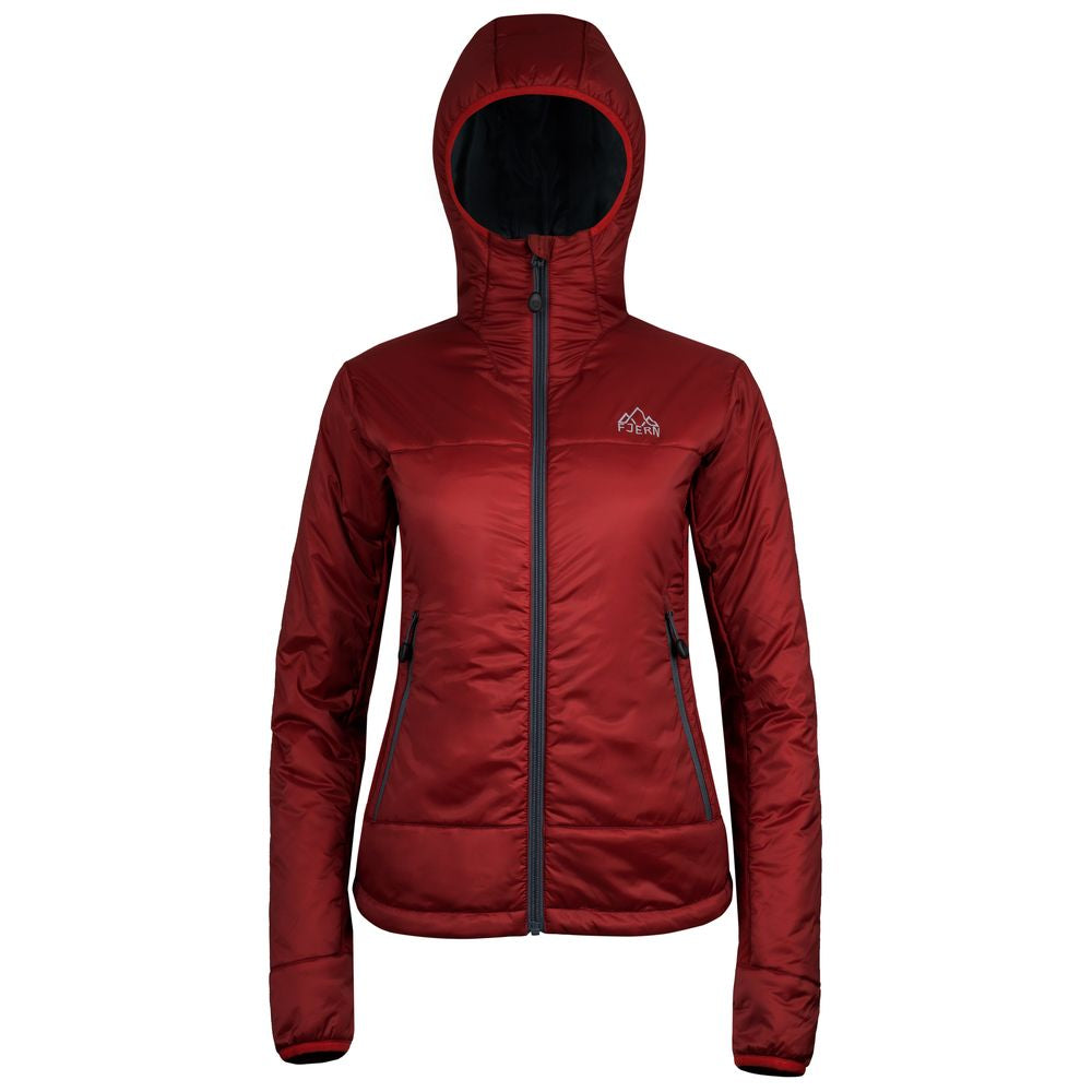 Fjern - Womens Breen Insulated Jacket (Rust/Charcoal) | The Breen is a fully featured powerhouse designed to conquer the harshest weather conditions