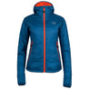 Fjern - Womens Breen Insulated Jacket (Teal/Orange) | The Breen is a fully featured powerhouse designed to conquer the harshest weather conditions
