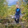 Fjern - Womens Bresprekk Full Zip Fleece (Navy/Cobalt) | Designed for the unpredictable alpine conditions, the Bresprekk features Thermal Stretch Grid Fleece that offers exceptional warmth, breathability, and a comfortable fit