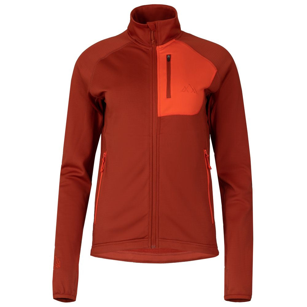 Orange) | Designed for the unpredictable alpine conditions, the Bresprekk features Thermal Stretch Grid Fleece that offers exceptional warmth, breathability, and a comfortable fit