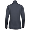 Fjern - Womens Bresprekk Half Zip Grid Fleece (Charcoal/Navy) | Designed to meet the demands of ever-changing alpine conditions, the Bresprekk functions as both a winter baselayer and a lightweight midlayer