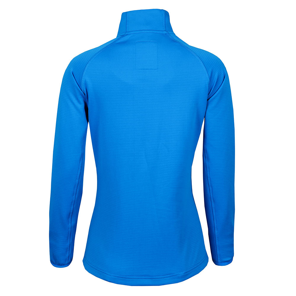 Fjern - Womens Bresprekk Half Zip Grid Fleece (Cobalt/Navy) | Designed to meet the demands of ever-changing alpine conditions, the Bresprekk functions as both a winter baselayer and a lightweight midlayer