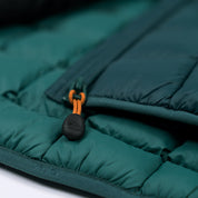 Fjern - Womens Eldur Eco Insulated Jacket (Emerald) | The Eldur Jacket is your essential lightweight, warm, and sustainable choice for outdoor adventures