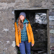 Fjern - Womens Eldur Eco Insulated Jacket (Emerald) | The Eldur Jacket is your essential lightweight, warm, and sustainable choice for outdoor adventures