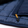 Fjern - Womens Eldur Eco Insulated Jacket (Navy) | The Eldur Jacket is your essential lightweight, warm, and sustainable choice for outdoor adventures