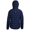 Fjern - Womens Eldur Eco Insulated Jacket (Navy) | The Eldur Jacket is your essential lightweight, warm, and sustainable choice for outdoor adventures