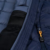 Fjern - Womens Eldur Eco Insulated Jacket (Navy) | The Eldur Jacket is your essential lightweight, warm, and sustainable choice for outdoor adventures