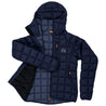 Fjern - Womens Eldur Eco Insulated Jacket (Navy) | The Eldur Jacket is your essential lightweight, warm, and sustainable choice for outdoor adventures