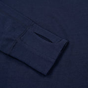Fjern - Womens Första Merino Blend Long Sleeve Crew Baselayer (Navy) | Explore the outdoors with the Första, a versatile and lightweight technical crew top designed for the active adventurer