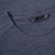 Fjern - Womens Första Merino Blend Long Sleeve Crew Baselayer (Storm Grey) | Explore the outdoors with the Första, a versatile and lightweight technical crew top designed for the active adventurer